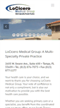Mobile Screenshot of lociceromedicalgroup.com